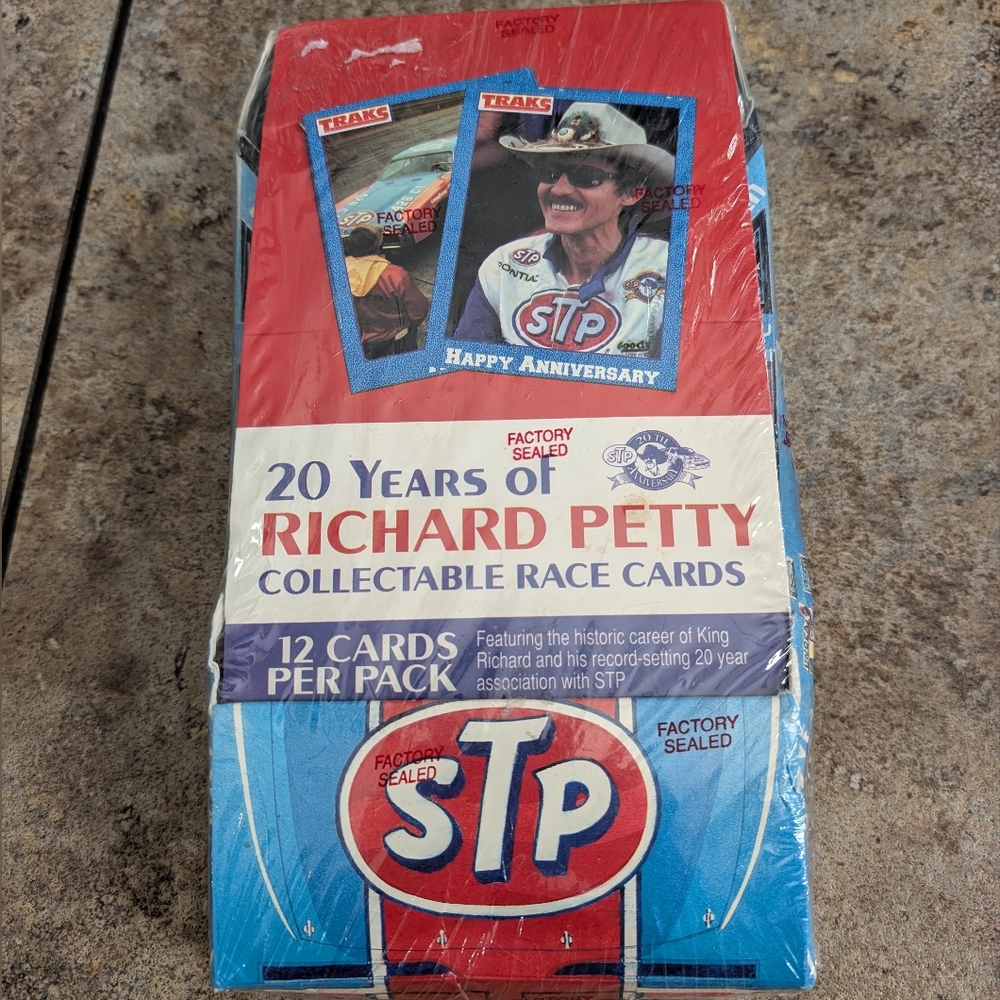Richard Petty 1991 Traks Factory Sealed Trading Cards NWTS